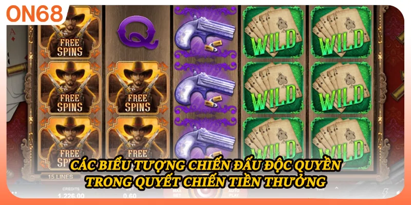 Các biểu tượng chiến đấu độc quyền trong Quyết Chiến Tiền Thưởng