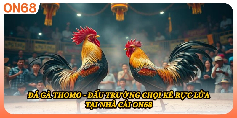Đá Gà Thomo - Đấu Trường Chọi Kê Rực Lửa Tại Nhà Cái ON68