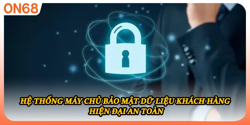 Hệ thống máy chủ bảo mật dữ liệu khách hàng hiện đại an toàn